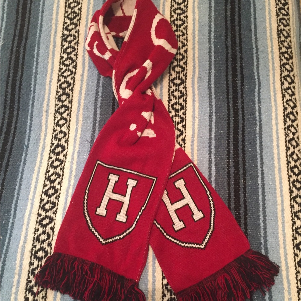 Vintage Authentic Harvard Scarf